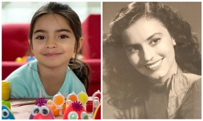 Mexican actor Eugenio Derbez's daughter, Aitana Derbez, and his mother, Silvia Derbez, looks identical.